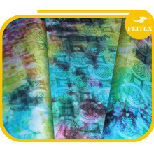 Diseños del bordado del brocado de Guinea de la tela del telar jacquar de la fábrica de la materia textil de China para la fiesta de la mujer